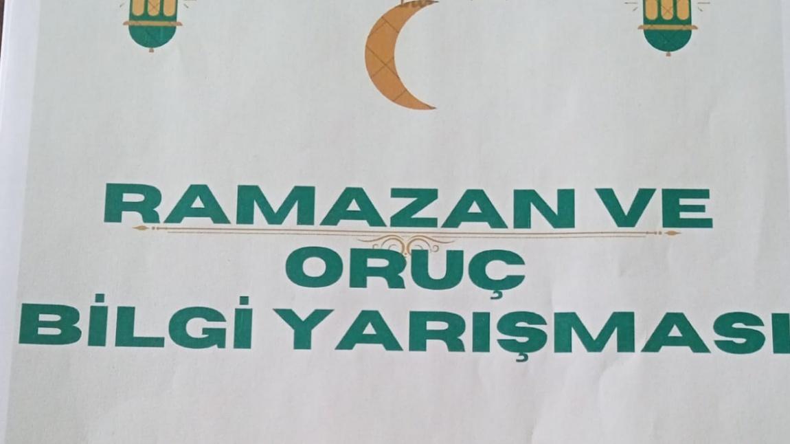 “Ramazan ve Oruç “konulu bilgi yarışmasına katılımlarınızı bekliyoruz.